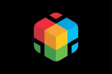 Logo cubo rubik